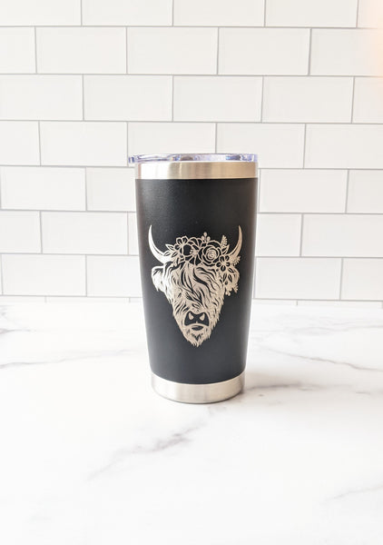 Highland Cow Tumbler