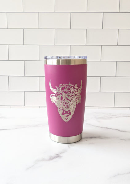 Highland Cow Tumbler