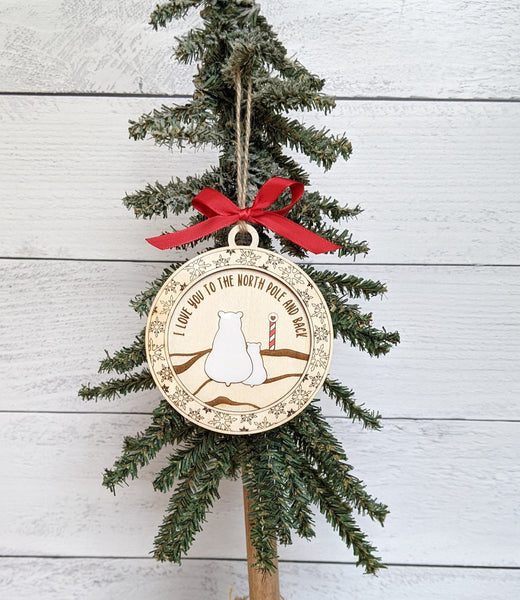 I Love You to the North Pole Ornament