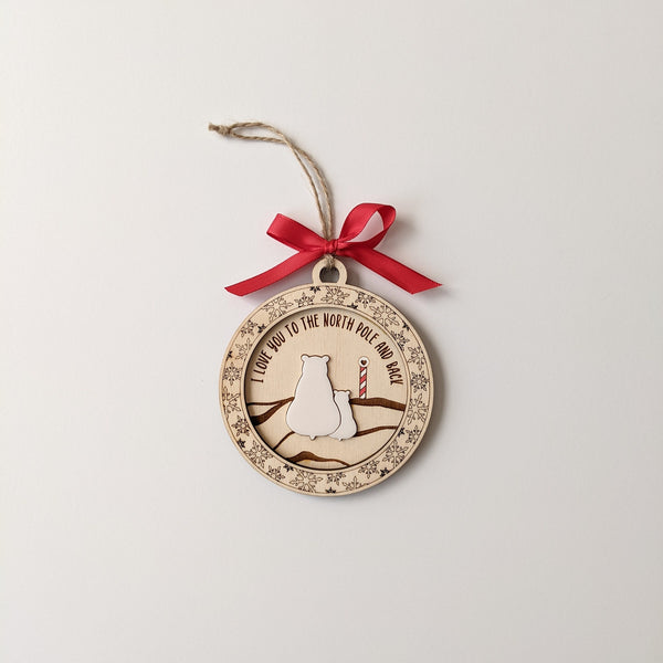 I Love You to the North Pole Ornament