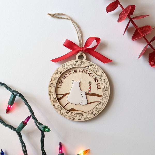 I Love You to the North Pole Ornament