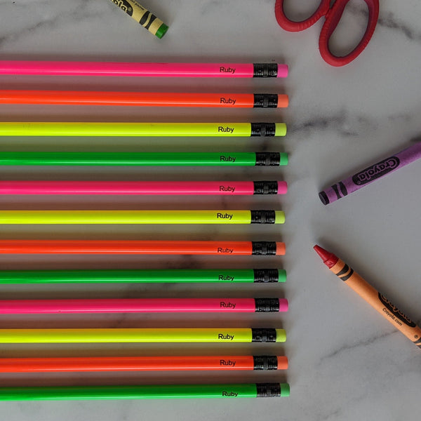 Personalized Engraved Pencils